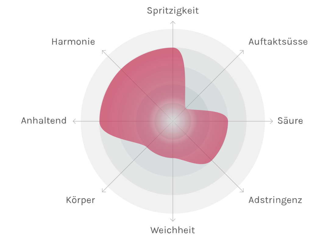 Spinnennetz-Chart