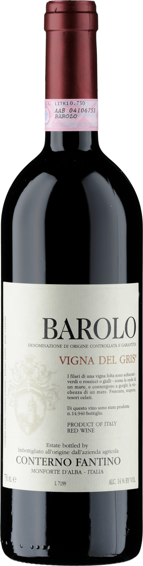 Barolo DOCG Vigna del Gris