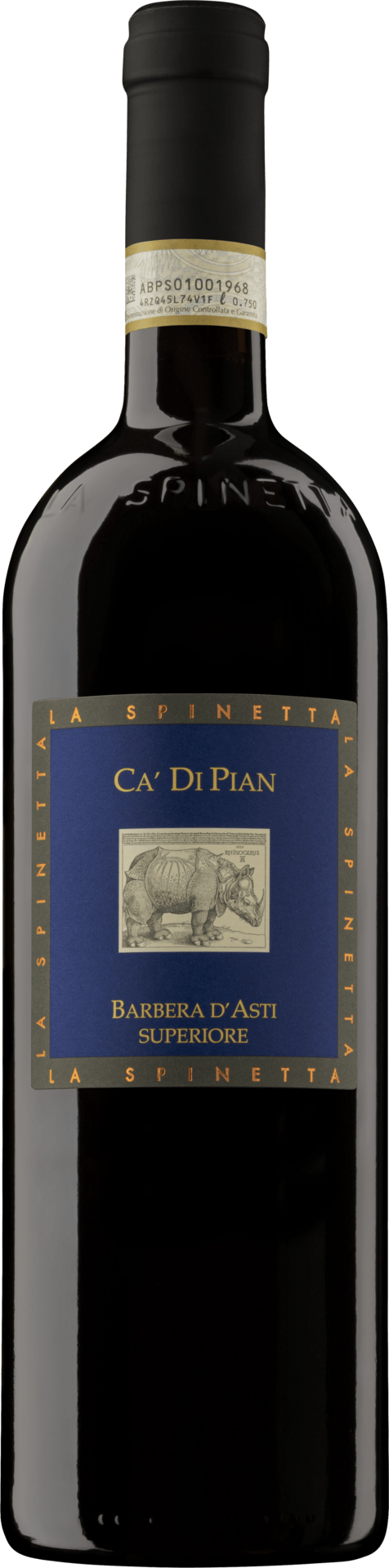 Barbera dAsti DOCG Superiore Cà di Pian - Bio
