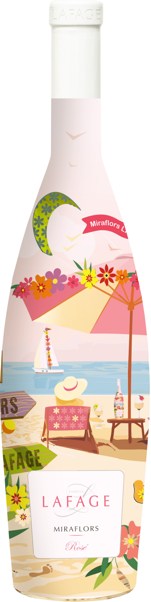 Miraflors Rosé Côtes Catalanes IGP édition limitée