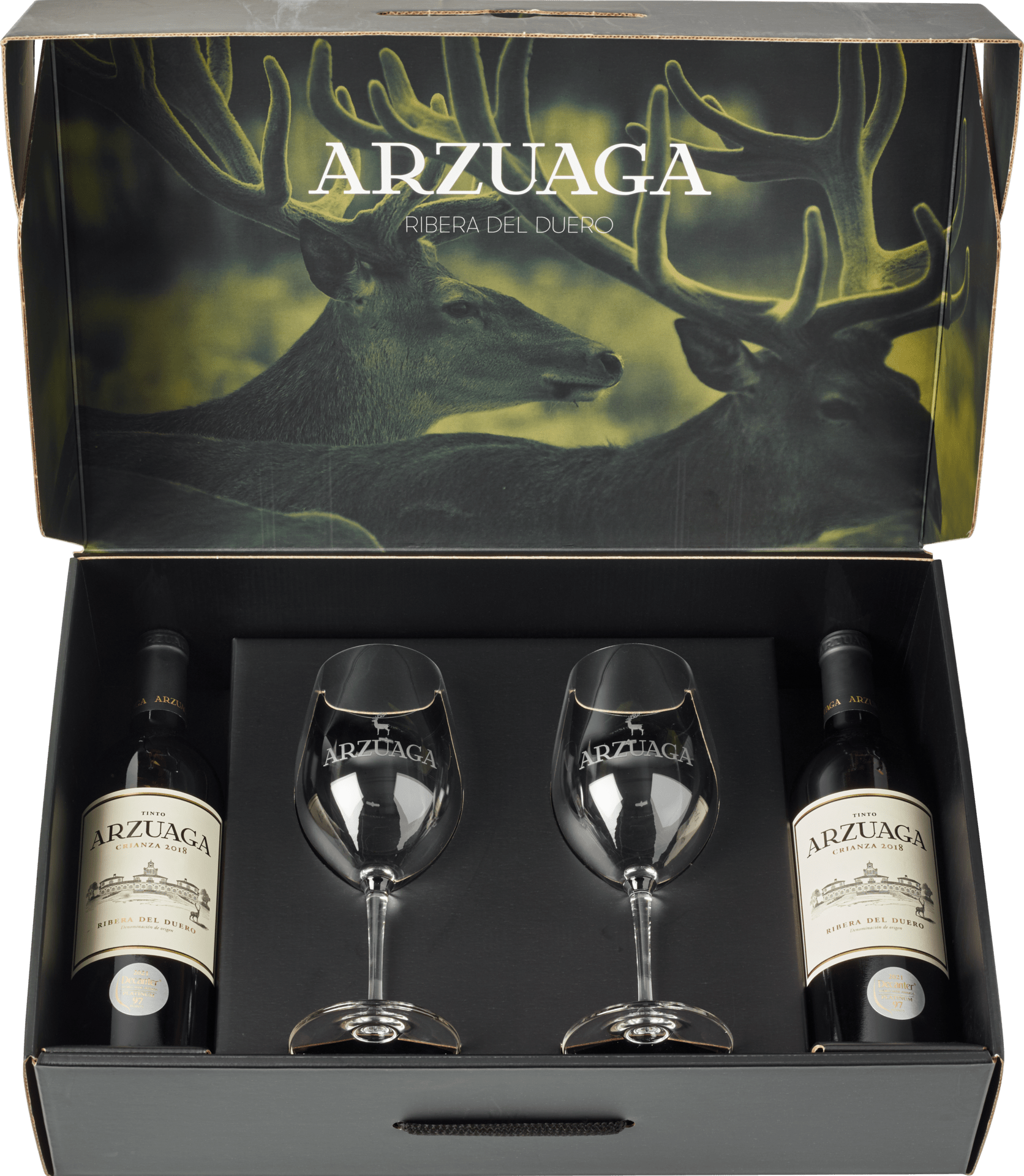 Ribera del Duero D.O. Premium Crianza und Gläser