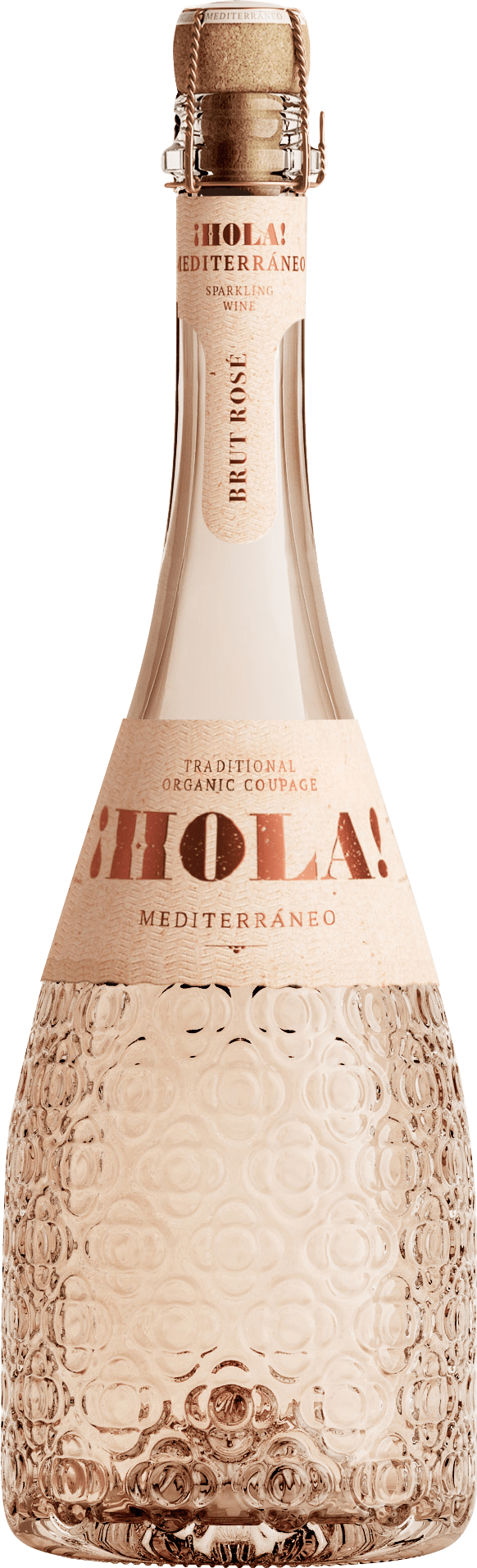 HOLA MEDITERRÁNEO BRUT ROSÉ   Bio Vegan