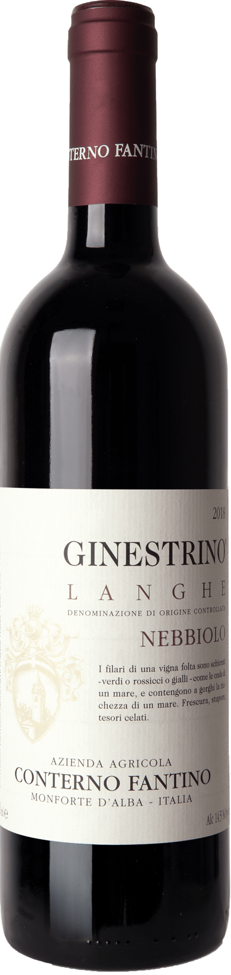 Nebbiolo Langhe DOC Ginestrino - Bio