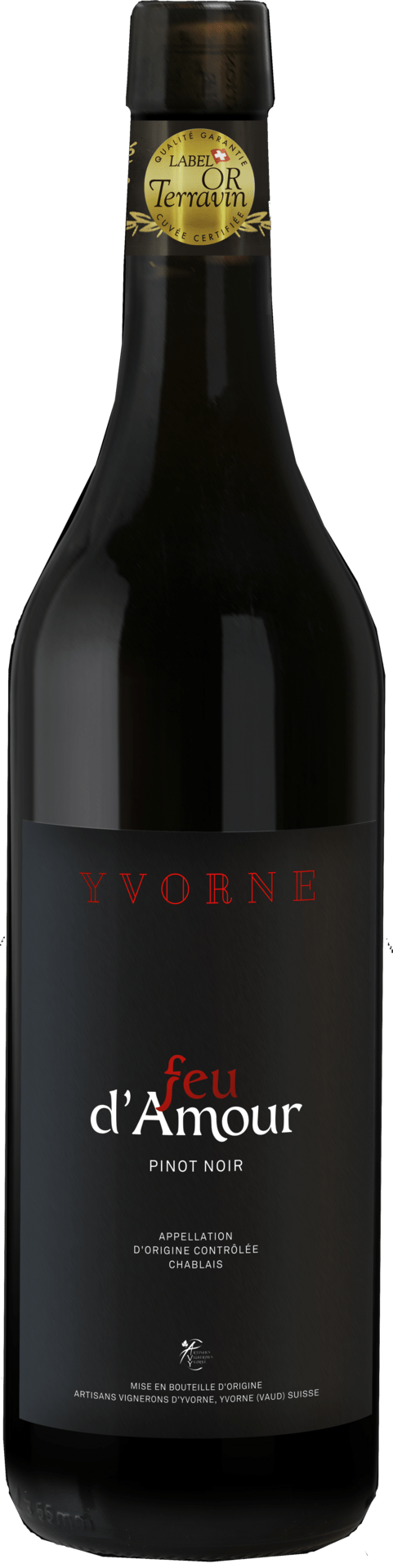 Yvorne Pinot Noir Feu d'Amour AOC Chablais