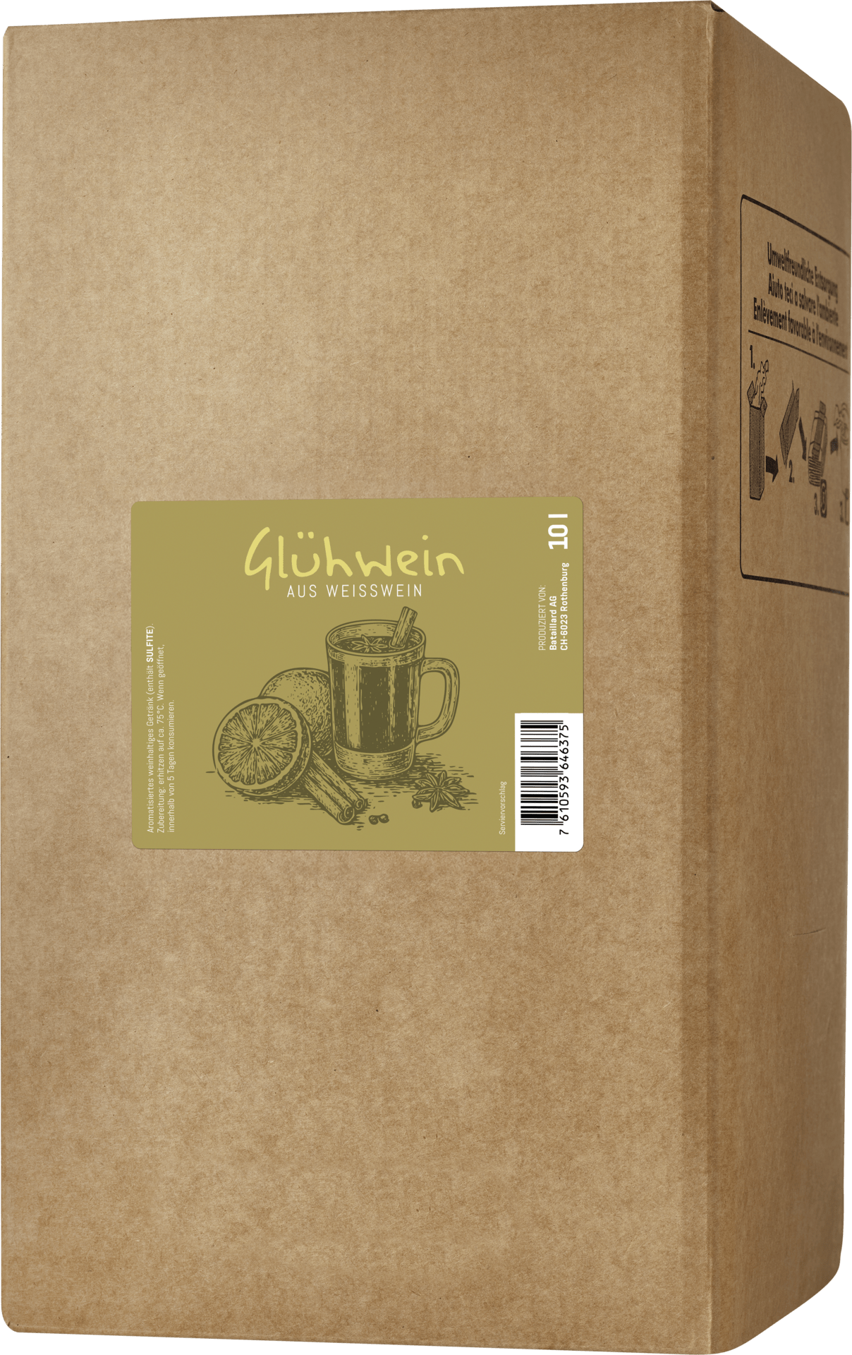 Glühwein mit Weisswein