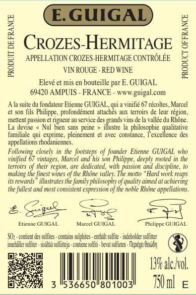 Crozes-Hermitage AC rouge