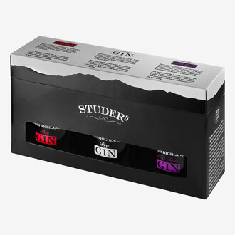 Studer 3er Gin Geschenkbox