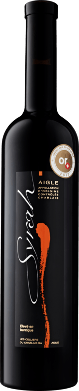 Syrah d'Aigle Chablais AOC barrique