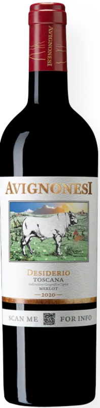 Merlot Toscana IGT Desiderio Cortona - Bio Vegan